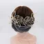 Elegant Gold Bridal Jewelry 2020 Metal Beading Rhinestone Headpieces Tassel Earrings Bridal Hair Accessories