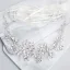 Eleganckie Srebrny Opaski na głowę Ozdoby Do Włosów Ślubne 2020 Stop Koronki Rhinestone Ozdoby Do Włosów