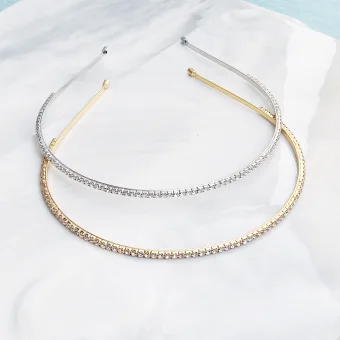 Modest Simple Hair Hoop 2020 Metal Headpieces Bridal Hair Accessories