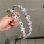 Rimelig Sølv Hårbøyle Tilbehør 2020 Metall Rhinestone Hodepynt