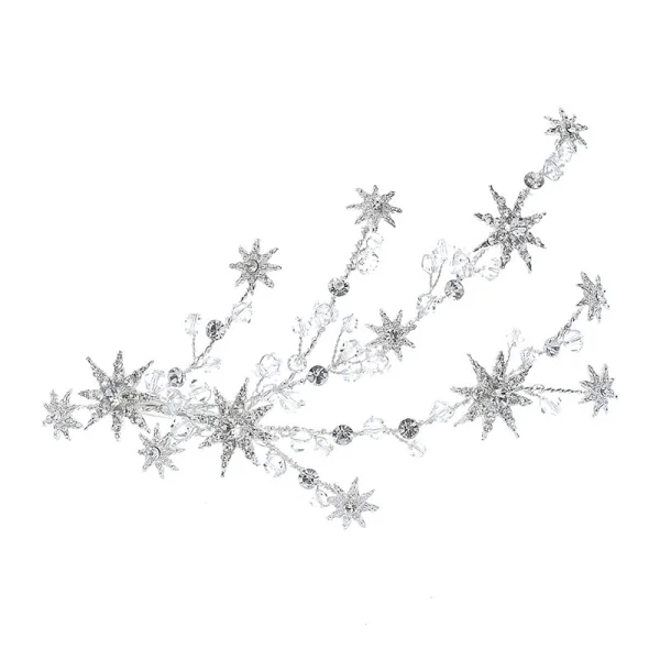 Modest / Simple Silver Headpieces Bridal Hair Accessories 2020 Metal Crystal Rhinestone Wedding Accessories