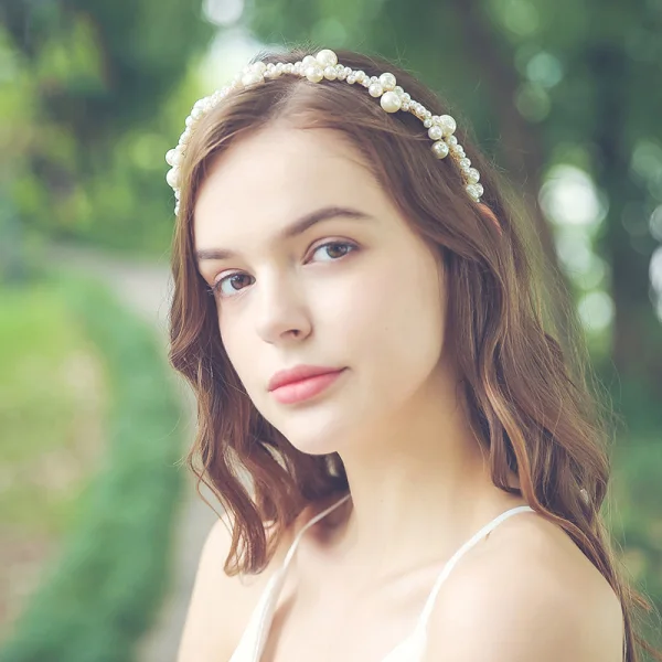 Élégant Doré Accessoire Cheveux Accessoire Cheveux Mariage 2020 Métal Perle Mariage Accessorize