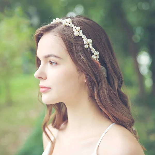 Élégant Doré Accessoire Cheveux Accessoire Cheveux Mariage 2020 Métal Perle Mariage Accessorize