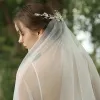 Charming Silver Headpieces Bridal Hair Accessories 2020 Metal Rhinestone Pearl Crystal Wedding Accessories