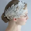 Charming Gold Headpieces Bridal Hair Accessories 2020 Alloy Beading Rhinestone Crystal Accessories