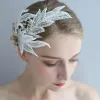 Charming Gold Headpieces Bridal Hair Accessories 2020 Alloy Beading Rhinestone Crystal Accessories
