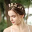 Chic / Beautiful Gold Tiara Bridal Hair Accessories 2020 Alloy Rhinestone Beading Accessories