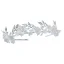 Chic / Beautiful Silver Wedding Headpieces 2020 Metal Pearl Flower Bridal Hair Accessories