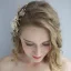 Chic / Beautiful Gold Bridal Hair Accessories 2020 Metal Pearl Rhinestone Wedding Headpieces