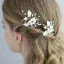 Modest / Simple Gold Wedding Headpieces 2020 Metal Pearl Rhinestone Bridal Hair Accessories