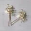 Modest / Simple Gold Wedding Headpieces 2020 Metal Pearl Rhinestone Bridal Hair Accessories