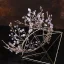 Classy Gold Tiara Bridal Hair Accessories 2020 Metal Beading Crystal Rhinestone Wedding Accessories