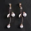 Chic / Beautiful Gold Bridal Jewelry 2020 Metal Rhinestone Pearl Earrings Tiara Bridal Hair Accessories