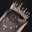 Vintage / Originale Doré Bijoux Mariage 2020 Métal Faux Diamant Boucles D'Oreilles Tiare Accessoire Cheveux Mariage