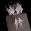 Fée Des Fleurs Doré Bijoux Mariage 2020 Métal Perlage Perle Faux Diamant Plumes Tiare Boucles D'Oreilles Accessoire Cheveux Mariage