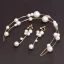 Chic / Belle Doré Bijoux Mariage 2020 Métal Perle Cerceau de cheveux Gland Boucles D'Oreilles Accessoire Cheveux Mariage