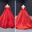 Best Ivory Outdoor / Garden Wedding Dresses 2020 Ball Gown See-through Scoop Neck Long Sleeve Backless Appliques Lace Floor-Length / Long Ruffle