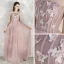 Elegant Blushing Pink Evening Dresses  2020 A-Line / Princess Strapless Sleeveless Butterfly Appliques Lace Glitter Tulle Floor-Length / Long Formal Dresses