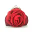 Fée Des Fleurs Argenté Pochette Fleur Faux Diamant Velour Mariage Cocktail Soirée 2019 Accessorize