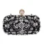 Chic / Belle Beige Carrés Pochette 2020 Métal Perle Faux Diamant