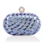 Mode Doré Carrés Pochette 2020 Métal Faux Diamant