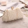 Elegant Ivory Pearl Wedding Clutch Bags 2020