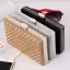 Chic / Belle Doré Carrés Pochette 2020 Métal Faux Diamant
