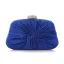 Vintage / Retro Royal Blue Ruffle Clutch Bags 2020