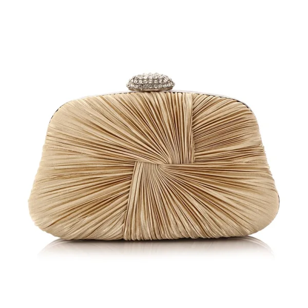 Vintage / Retro Royal Blue Ruffle Clutch Bags 2020