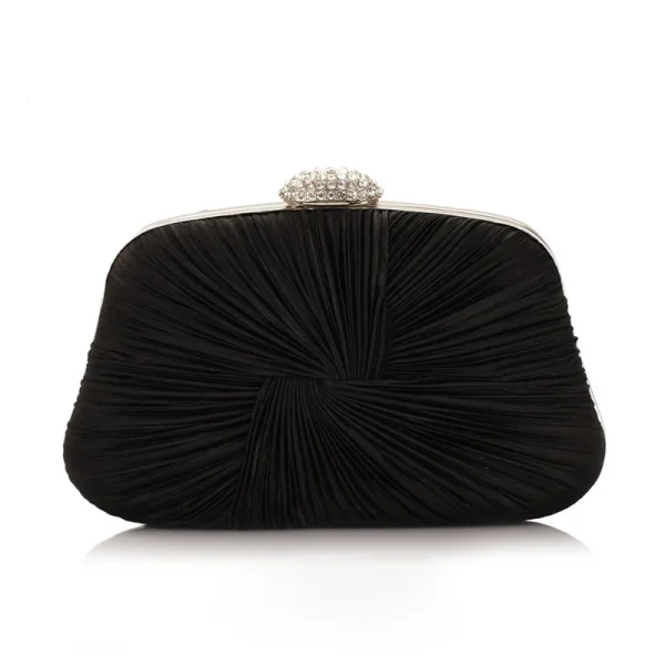 Vintage / Retro Royal Blue Ruffle Clutch Bags 2020