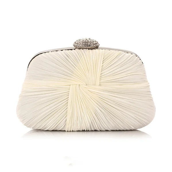 Vintage / Retro Royal Blue Ruffle Clutch Bags 2020
