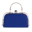 Modest / Simple Silver Square Clutch Bags 2020 Metal Rhinestone