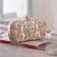 Chic / Beautiful Black Square Clutch Bags 2020 Metal Zircon Rhinestone