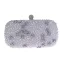 Charming Beige Beading Pearl Rhinestone Square Clutch Bags 2020