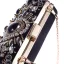 Chic / Belle Noire Perlage Faux Diamant Pochette 2020