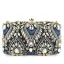 Mode Kralen Rhinestone Vierkante Handtassen 2020