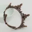 Vintage Barokk Svart Tiara 2020 Metall Rhinestone Har Tilbehor