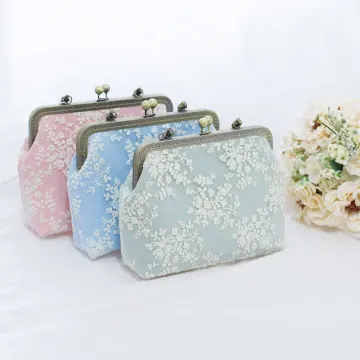Style Chinois Appliques En Dentelle Carrés Pochette 2020