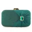Elegant Gold Square Clutch Bags 2020 Metal Glitter Polyester Silk Rhinestone