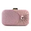 Elegant Gold Square Clutch Bags 2020 Metal Glitter Polyester Silk Rhinestone