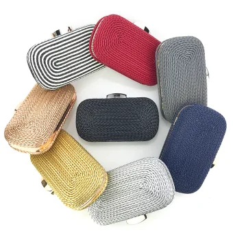 Modest Simple Square Braid Clutch Bags 2020