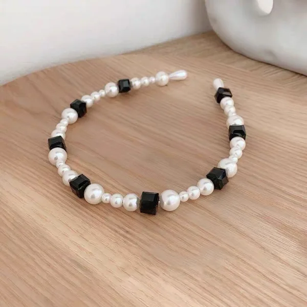 Mode Pärla Kristall Hair Hoop Hårsmycken 2020