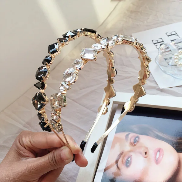 Snygga / Fina Rhinestone Hair Hoop Hårsmycken 2020