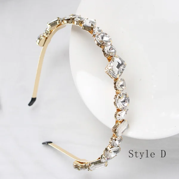 Snygga / Fina Rhinestone Hair Hoop Hårsmycken 2020