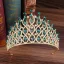 Étourdissant Vert Foncé Faux Diamant Tiare 2020 Alliage Accessoire Cheveux Mariage