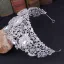 Oszałamiający Fioletowe Rhinestone Tiara 2020 Stop Akcesoria