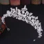 Classic Gold Tiara Bridal Hair Accessories 2020 Alloy Beading Rhinestone Wedding Accessories