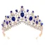 Chic / Belle Or Rose Faux Diamant Tiare Accessoire Cheveux Mariage 2020 Alliage Mariage Accessorize