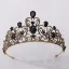 Elegante Roos Goud Rhinestone Tiara Bruids Haaraccessoires 2020 Legering Huwelijk Accessoires