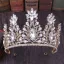 Traditionnel Vert Foncé Faux Diamant Tiare Accessoire Cheveux Mariage 2020 Alliage Accessorize